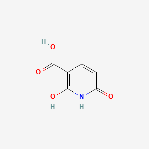 2,6-Dihydroxynicolinic acid structure, CAS 10357-91-2