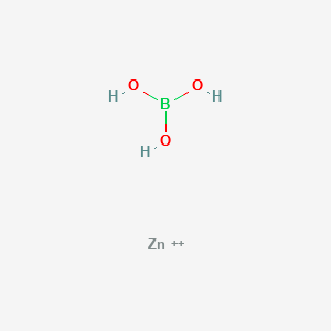Zinc borate structure, CAS 10361-94-1