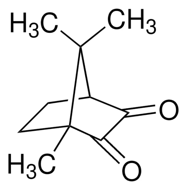 DL-Bornane-2,3-dione structure, CAS 10373-78-1