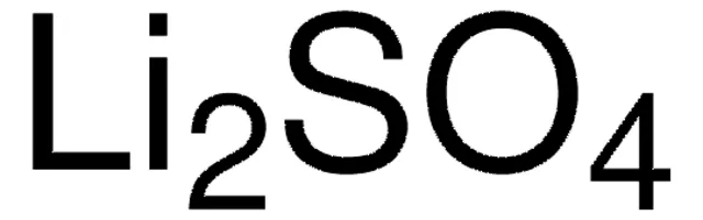 Lithium sulfate structure, CAS 10377-48-7