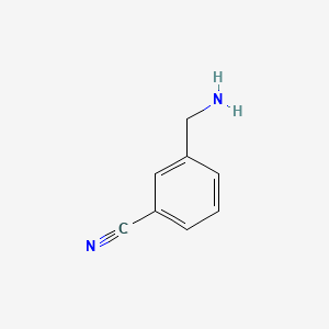 3-Cyanobenzylamine structure, CAS 10406-24-3