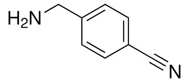 4-Cyanobenzylamine structure, CAS 10406-25-4