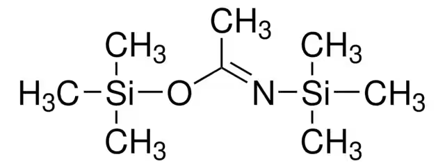 N,O-Bis(trimethylsilyl)acetamide structure, CAS 10416-59-8