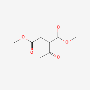 Dimethyl acetylsuccinate structure, CAS 10420-33-4