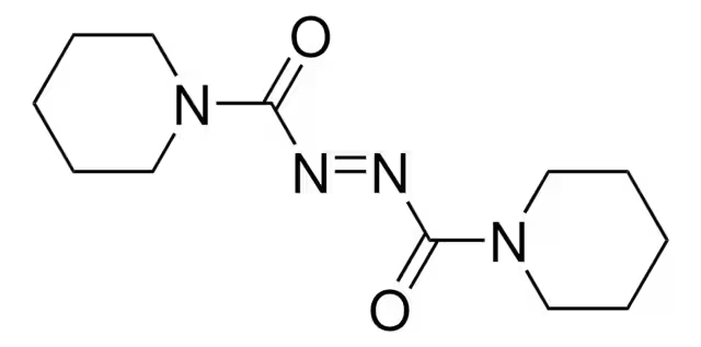 1,1'-(Azodicarbonyl)-dipiperidine structure, CAS 10465-81-3