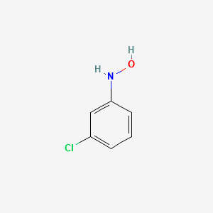 3-Chlorophenylhydroxylamine structure, CAS 10468-17-4