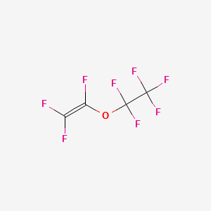 Pentafluoroethyl trifluorovinyl ether structure, CAS 10493-43-3