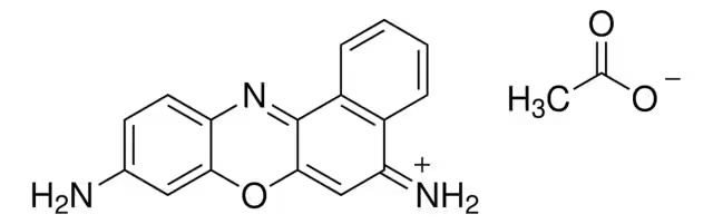 Cresyl violet acetate structure, CAS 10510-54-0