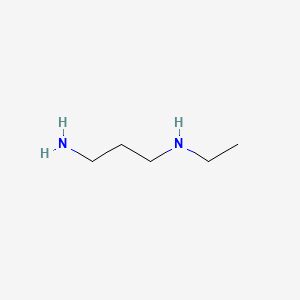 N-Ethyl-1,3-propanediamine structure, CAS 10563-23-2