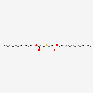 Ditridecyl 3,3'-thiodipropionate structure, CAS 10595-72-9