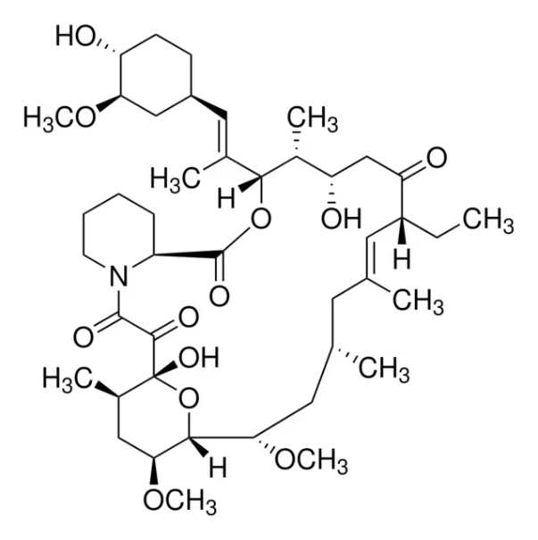 Ascomycin structure, CAS 11011-38-4