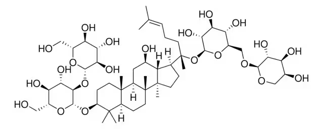 Ginsenoside Rb2 structure, CAS 11021-13-9