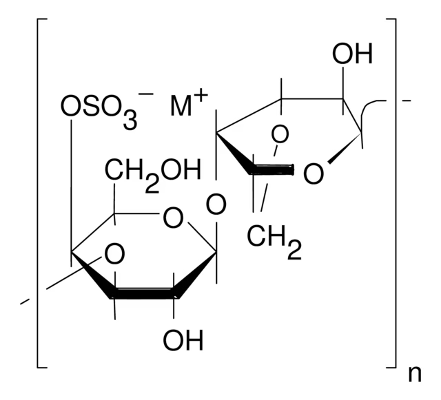 Carrageenan structure, CAS 11114-20-8