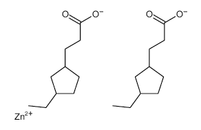 Zinc naphthenate structure, CAS 12001-85-3