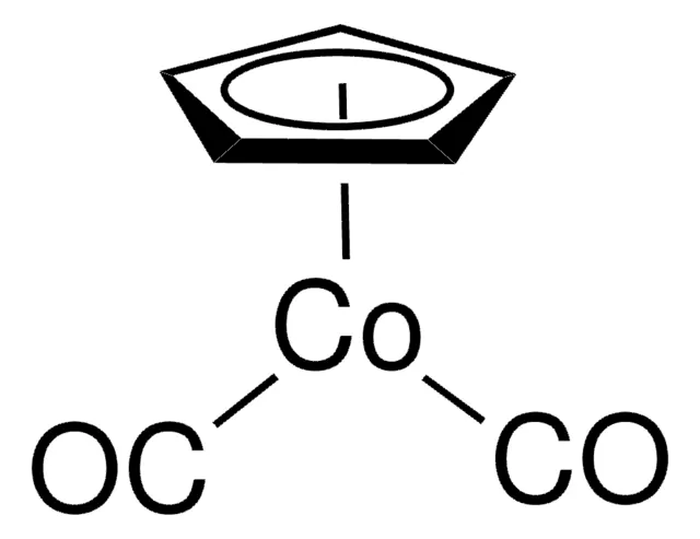 Dicarbonylcyclopentadienylcobalt structure, CAS 12078-25-0