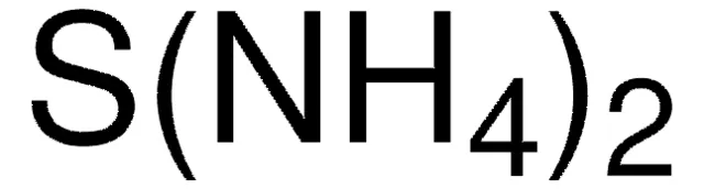 Ammonium sulfide structure, CAS 12135-76-1