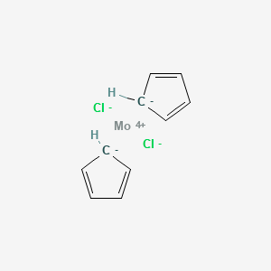 Molybdocene dichloride structure, CAS 12184-22-4