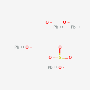 Lead sulfate tribasic structure, CAS 12202-17-4
