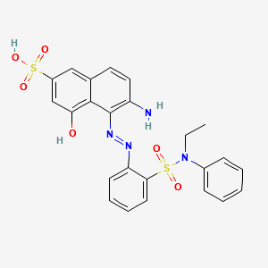 Acid Red 57 structure, CAS 12217-34-4