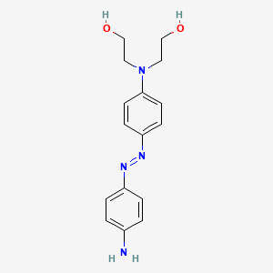 Disperse Black 9 structure, CAS 12222-69-4