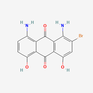 Disperse Blue 81 structure, CAS 12222-79-6