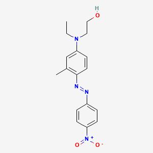 Disperse Red 98 structure, CAS 12223-49-3