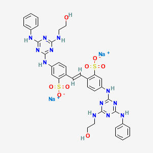 Fluorescent brightener 85 structure, CAS 12224-06-5
