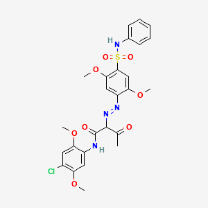Pigment Yellow 97 structure, CAS 12225-18-2