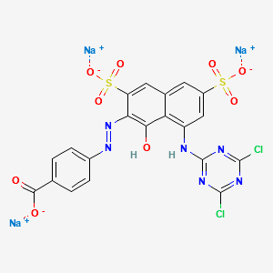 Reactive Red 11 structure, CAS 12226-08-3