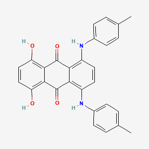 Solvent Green 20 structure, CAS 12226-82-3