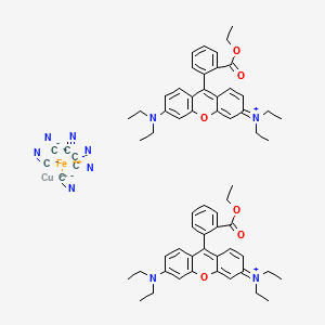 Pigment Red 169 structure, CAS 12237-63-7