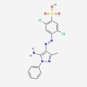 Acid Yellow 49 structure, CAS 12239-15-5