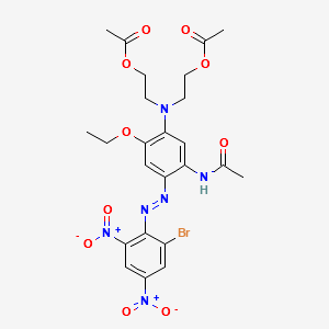 Disperse Blue 79 structure, CAS 12239-34-8