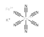 Pigment Blue 27 structure, CAS 12240-15-2