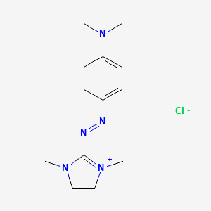 Basic Red 51 structure, CAS 12270-25-6