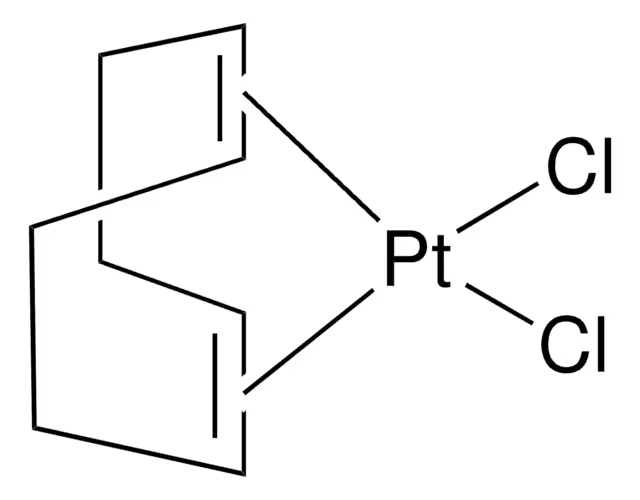 Diphenyl(1,5-cyclooctadiene) platinum(II) structure, CAS 12277-88-2