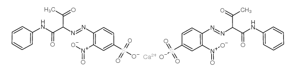 Pigment Yellow 62 structure, CAS 12286-66-7