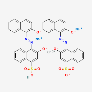 Acid Blue 161 structure, CAS 12392-64-2