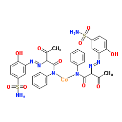Acid Yellow 151 structure, CAS 12715-61-6