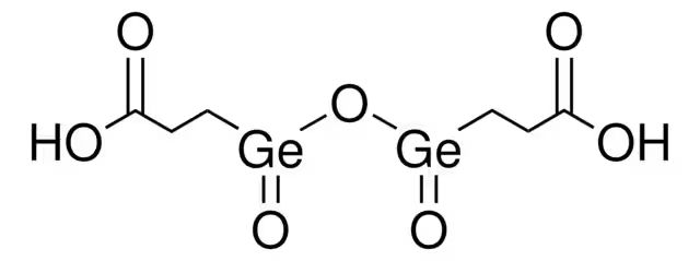 Carboxyethylgermanium sesquioxide structure, CAS 12758-40-6