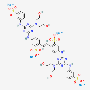 Fluorescent Brightener 87 structure, CAS 12768-91-1