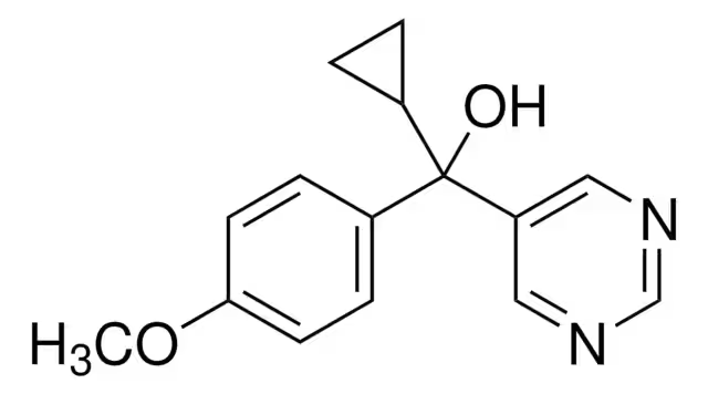 Ancymidol structure, CAS 12771-68-5