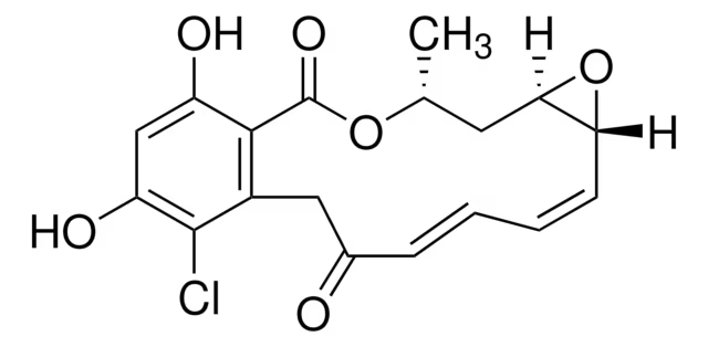 Radicicol structure, CAS 12772-57-5