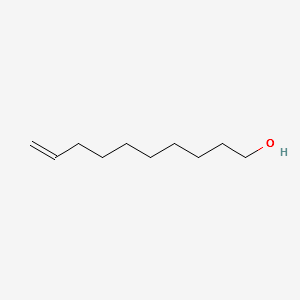 9-Decen-1-ol structure, CAS 13019-22-2