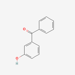 3-Hydroxybenzophenone structure, CAS 13020-57-0