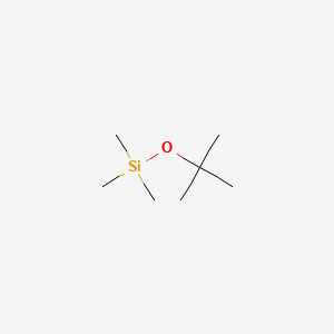 tert-Butoxytrimethylsilane structure, CAS 13058-24-7