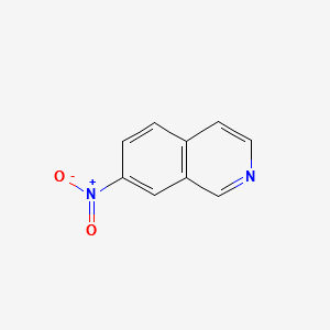 7-Nitroisoquinoline structure, CAS 13058-73-6