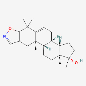 Azastene structure, CAS 13074-00-5