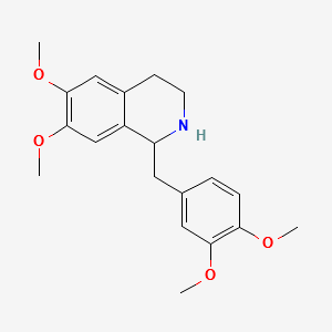 (+/-)-Tetrahydropapaverine structure, CAS 13074-31-2