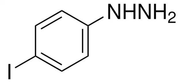 4-Iodophenylhydrazine structure, CAS 13116-27-3